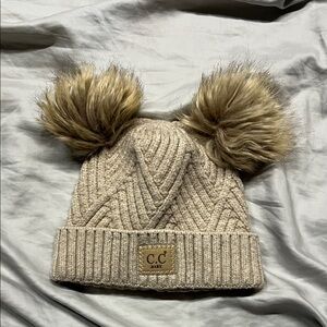 Infant Pom-Pom Ears Beanie